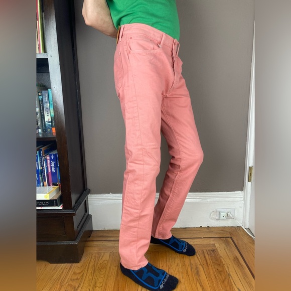 Pink Levi’s 501s Buttonfly - NWOT - 32/34 - Picture 5 of 15